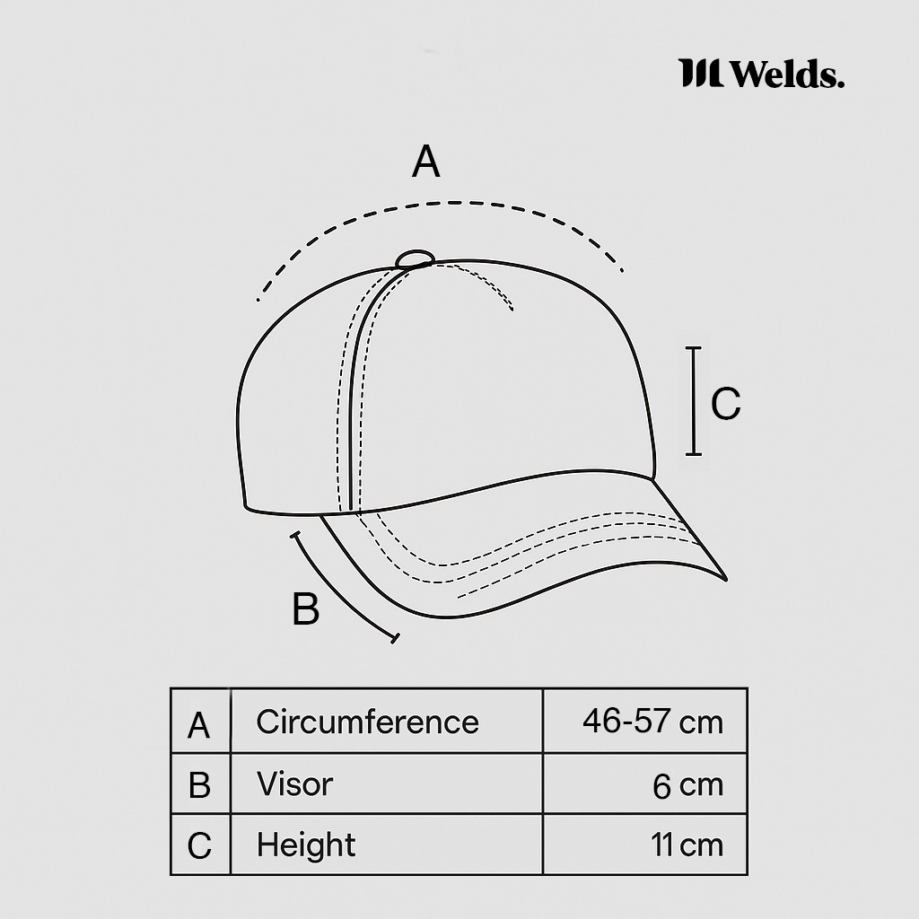 Welds Absolute+ Caps - Topi Sepeda Lari Trail Outdoor Unisex