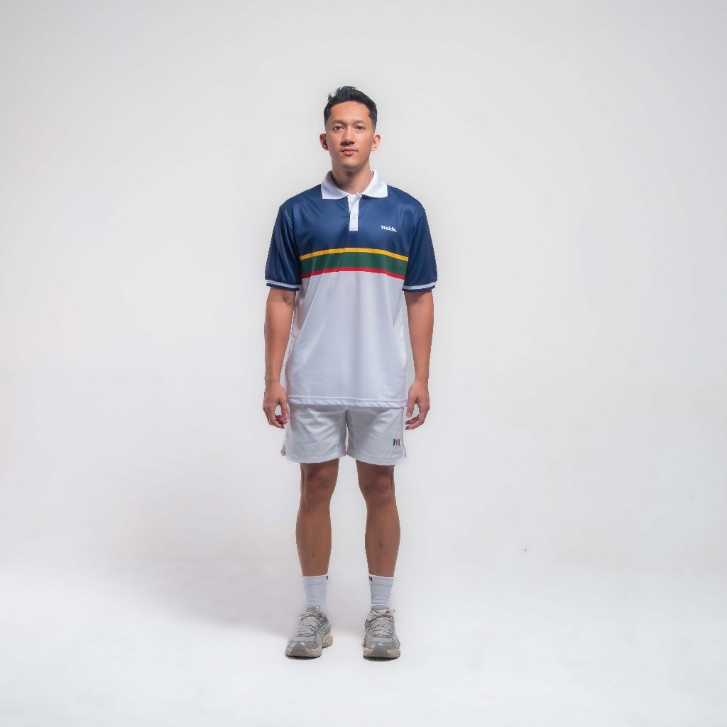 Welds Court Legacy - Jersey Padel Pria Dryfit | Baju Olahraga Premium