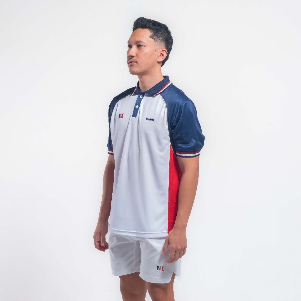 Welds Court Heritage Jersey Padel Pria Dryfit | Baju Olahraga Premium