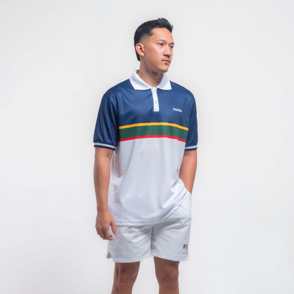 Welds Court Legacy - Jersey Padel Pria Dryfit | Baju Olahraga Premium