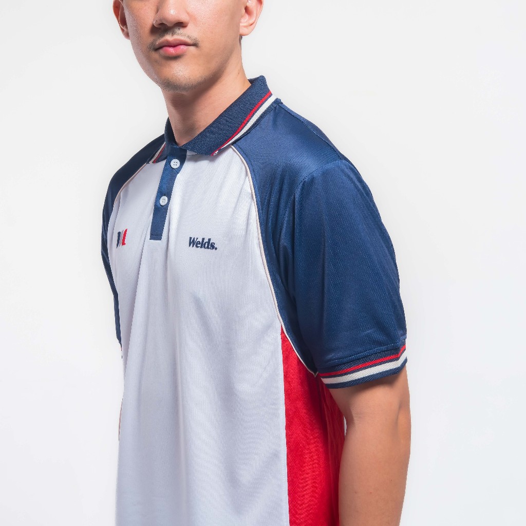 Welds Court Heritage Jersey Padel Pria Dryfit | Baju Olahraga Premium