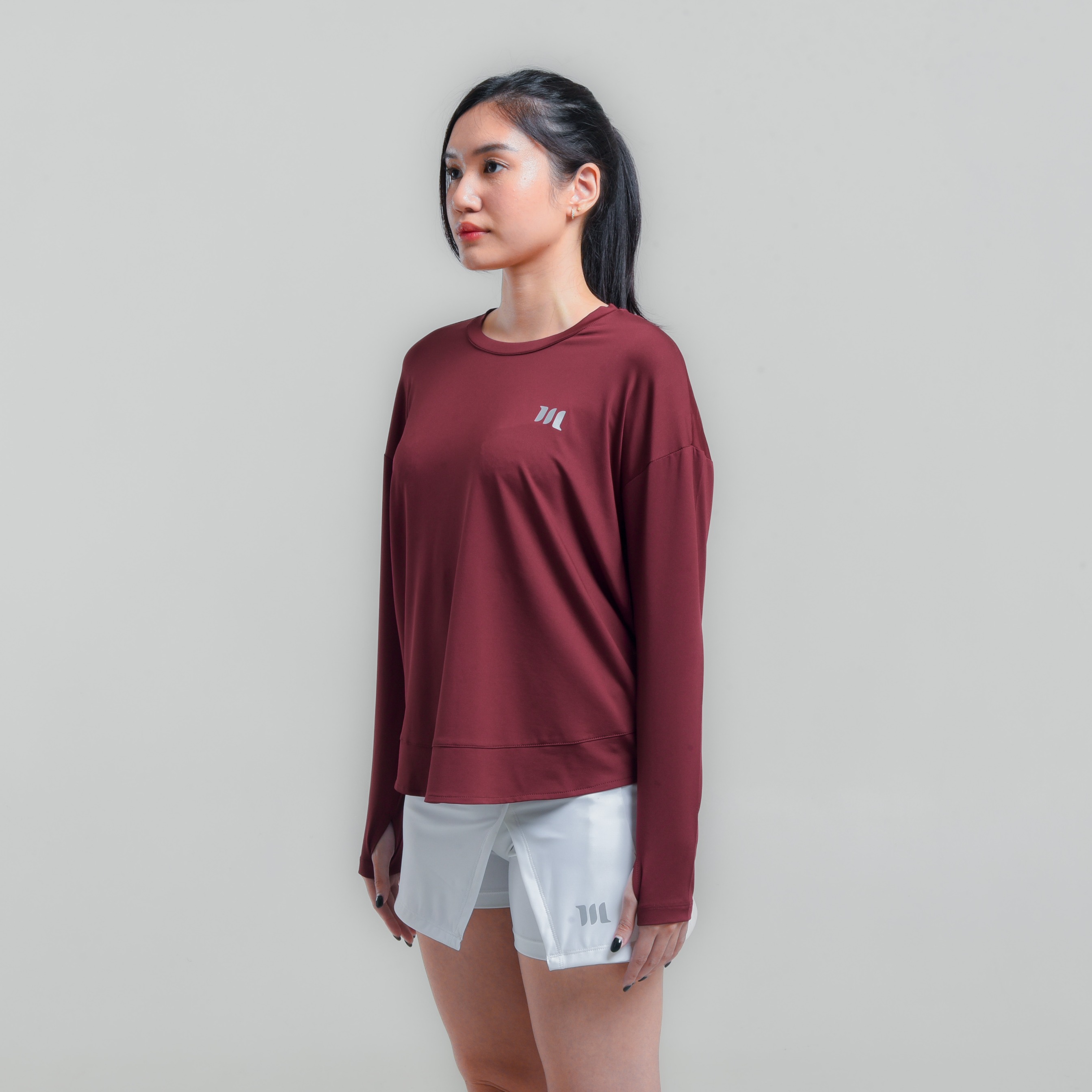 Welds. Woman Tees Oversized Longsleeve Hijab Friendly