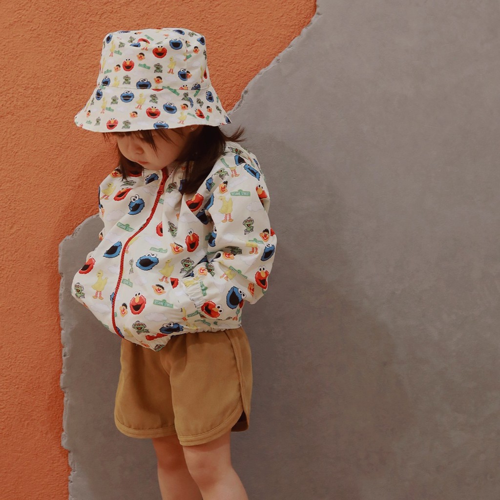 Anoba jaket anak print - windbreaker anak