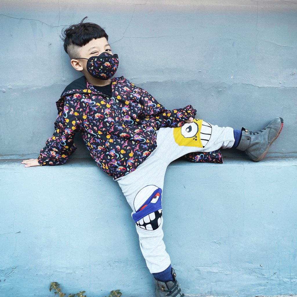 Anoba jaket anak print - windbreaker anak
