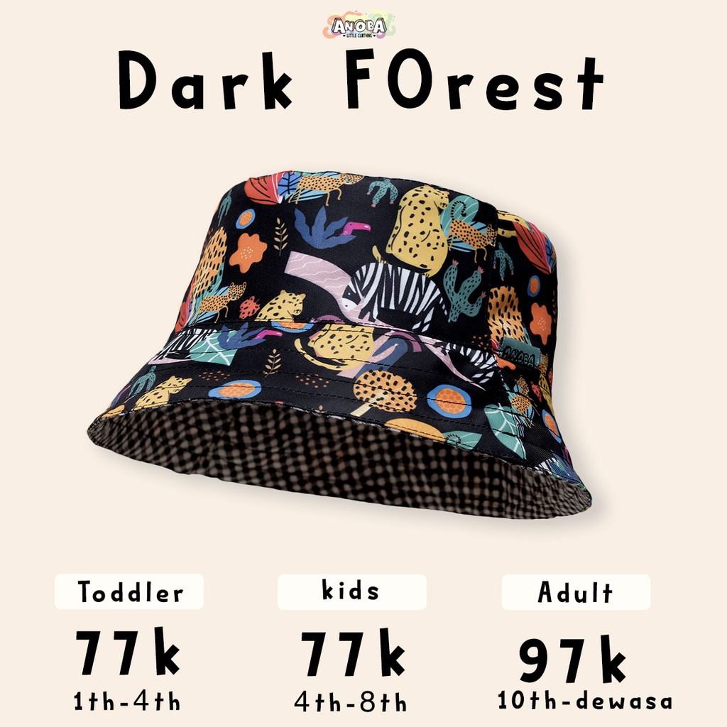 ROMPER PRINT DARK FOREST - Baju Anak Laki-Laki dan Perempuan. Jumpsuit Anak. Jumper Anak. Baju Anak.