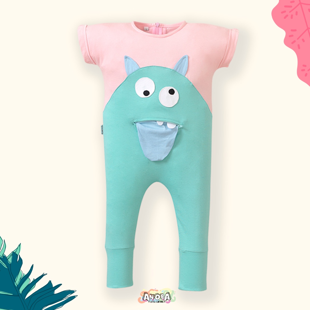 Moy Milly Jumpsuit - Baju Kostum Romper Anak Full Katun