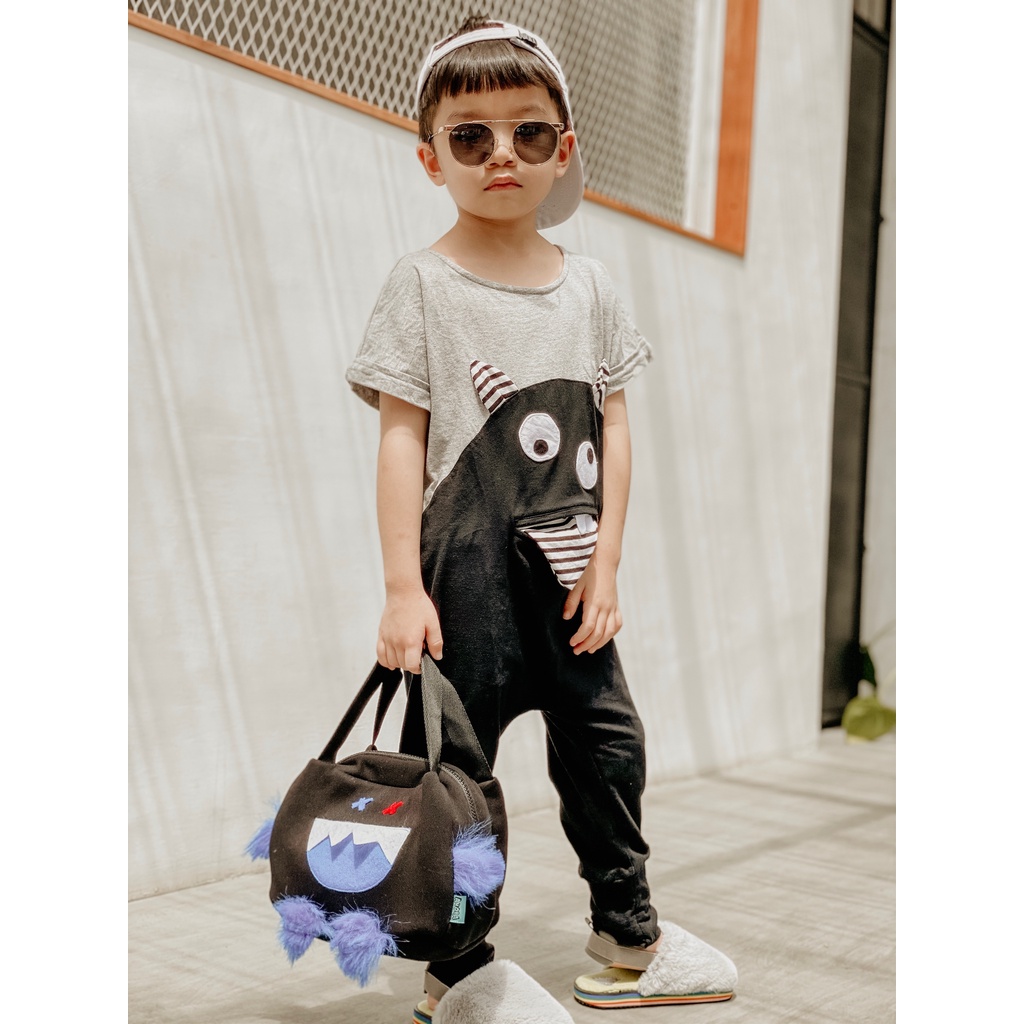 Anoba Boromon Romper - Jumpsuit Anak - Baju Main Anak - Full Cotton