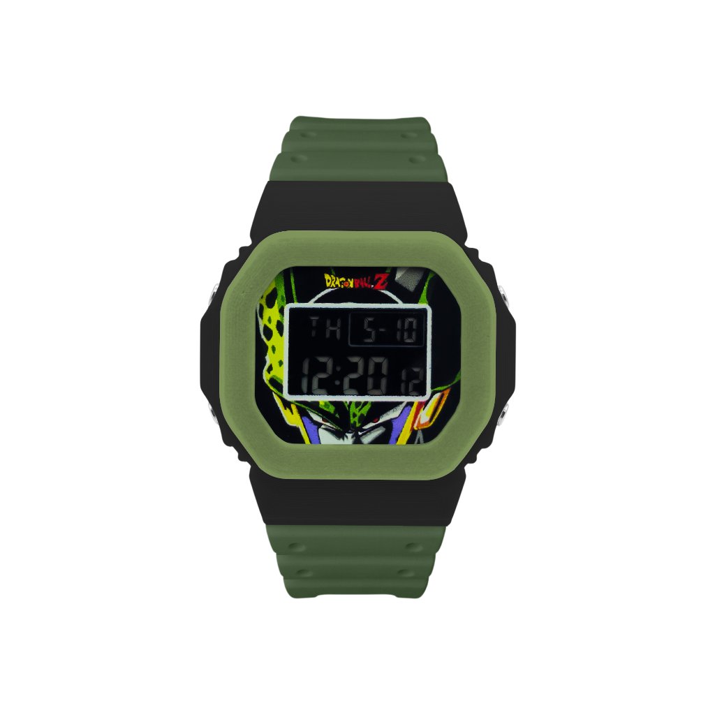 Almost Studio Dragon Ball Cell Digital Watch Water Resistant - Jam Tangan Tahan Air Special Edition