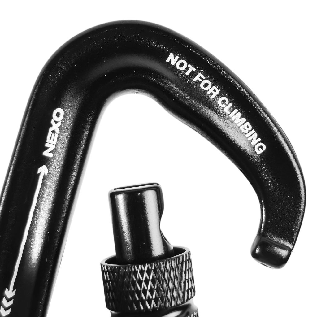 Almost Studio Carabiner Keychain – Gantungan Kunci Hanging Buckle Nexo Black