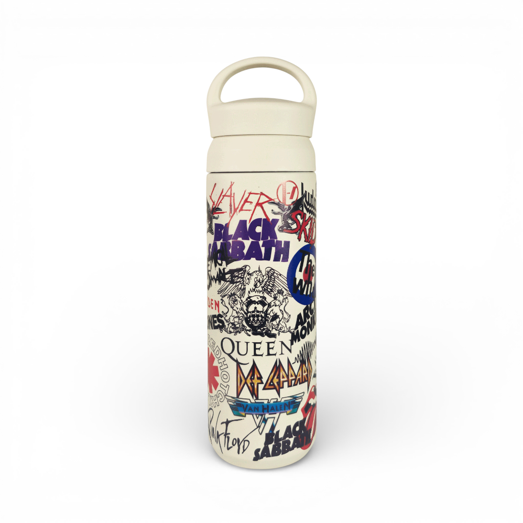 Almost Studio Anthem Black Thermos Cup Vacuum Insulated 500mL - Botol Tumbler Stainless Steel Tahan Panas dan Dingin
