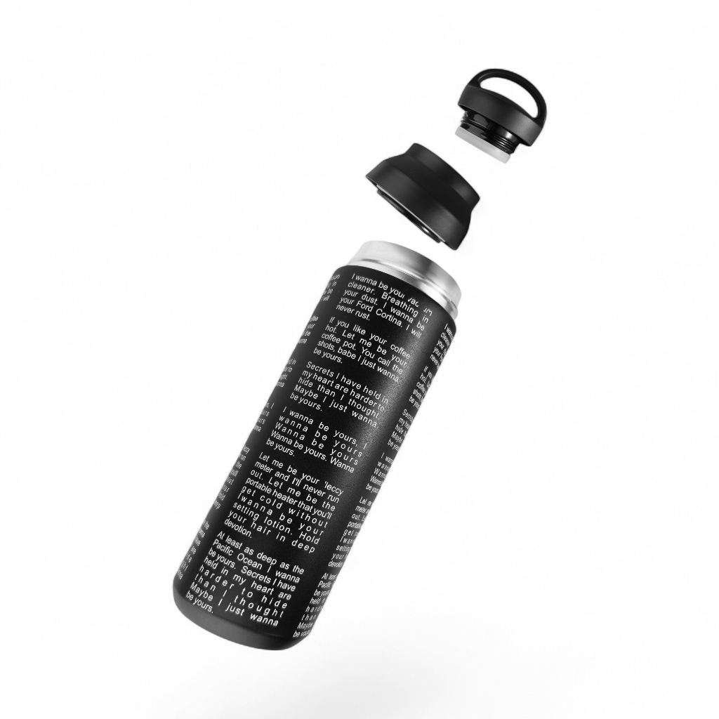Almost Studio Arctic White Thermos Cup Vacuum Insulated 500mL - Botol Tumbler Stainless Steel Tahan Panas dan Dingin