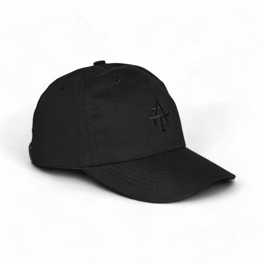 Almost Studio Stamp Topi Polo Cap - Black