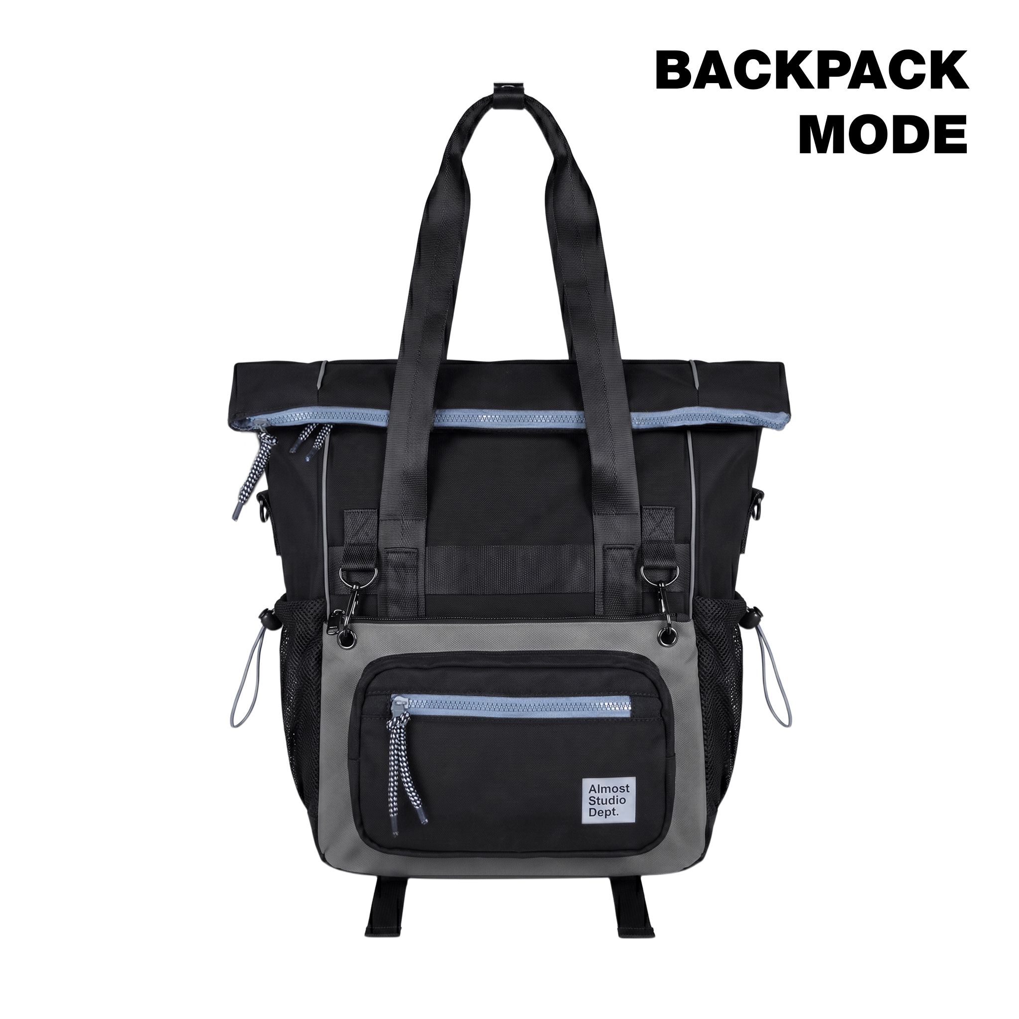 Almost Studio Metamorph Modular Backpack 3 IN 1 - Tas Ransel Sling Bag Water Repellent