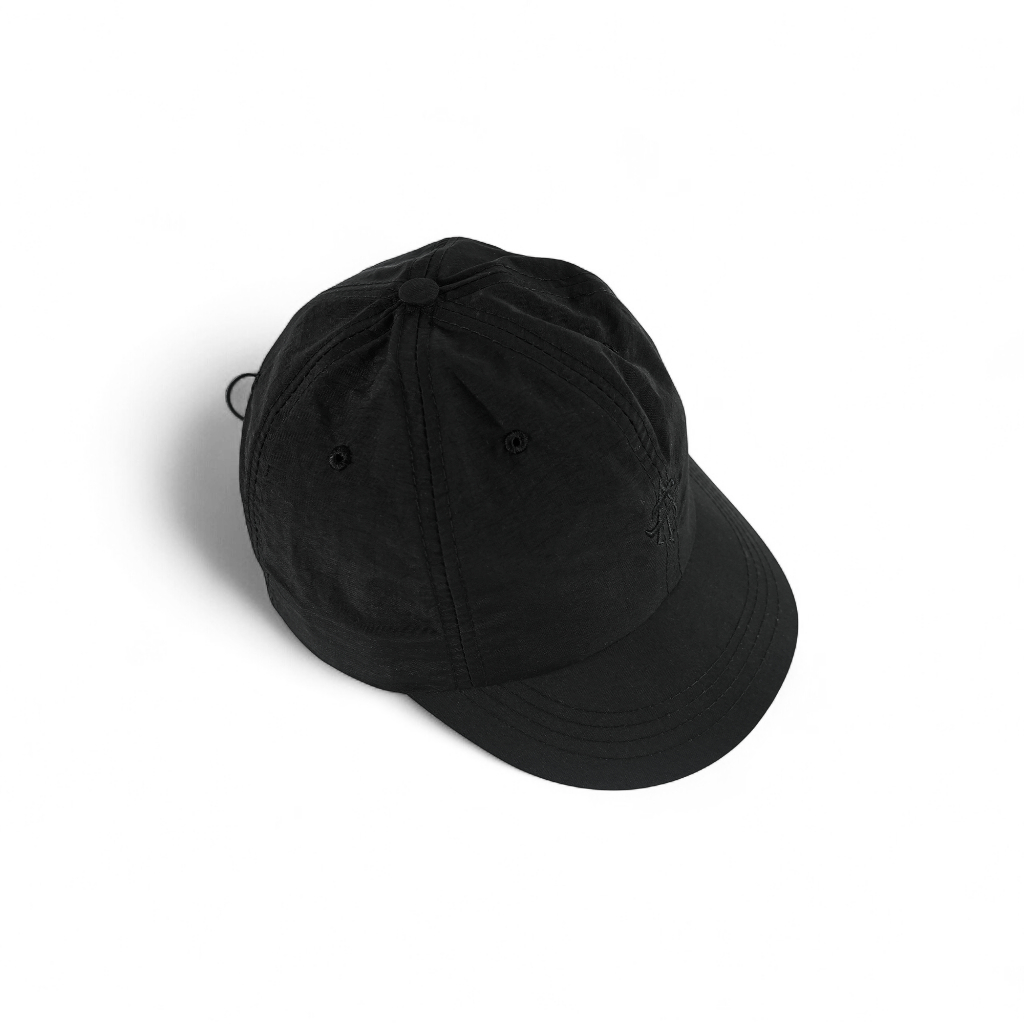 Almost Studio Motion Six Panel Runing Cap - Topi Olahraga Lari Black
