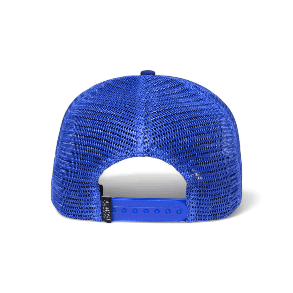 Almost Studio Neotype Trucker Cap - Topi Jaring Blue White