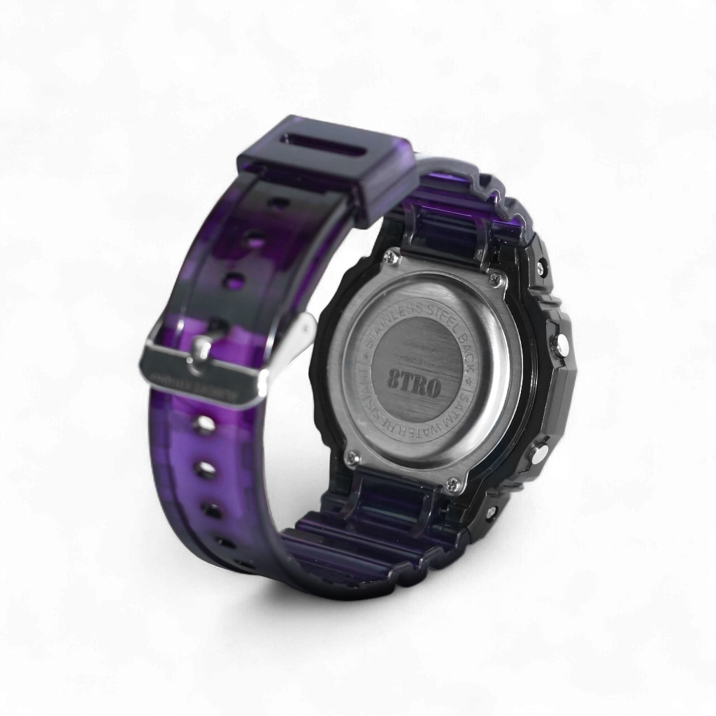 Almost Studio x 8TRO Liberwatch Special Edition Digital Watch Water Resistant - Jam Tangan Digital Tahan Air