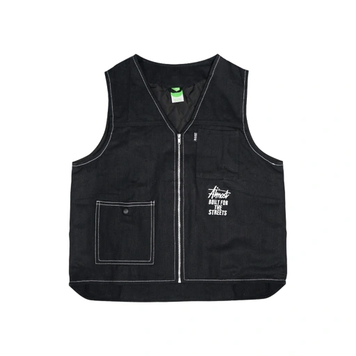 Almost Studio Vestige Denim Vest – Rompi Jeans Casual Oversized