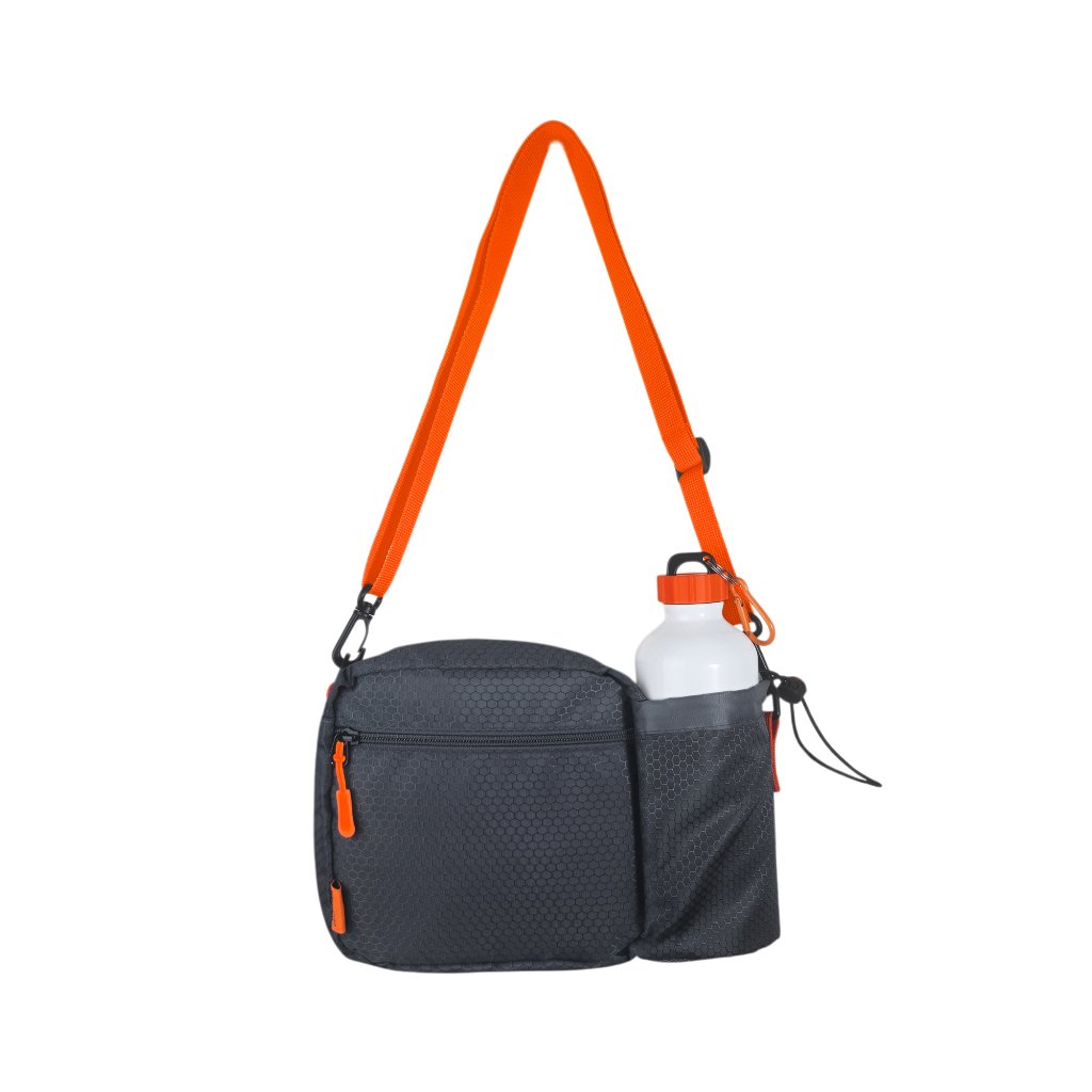 Almost Studio Hydra 2.0 Sling Bag Tumbler Black – Tas Selempang Botol Minum Grey