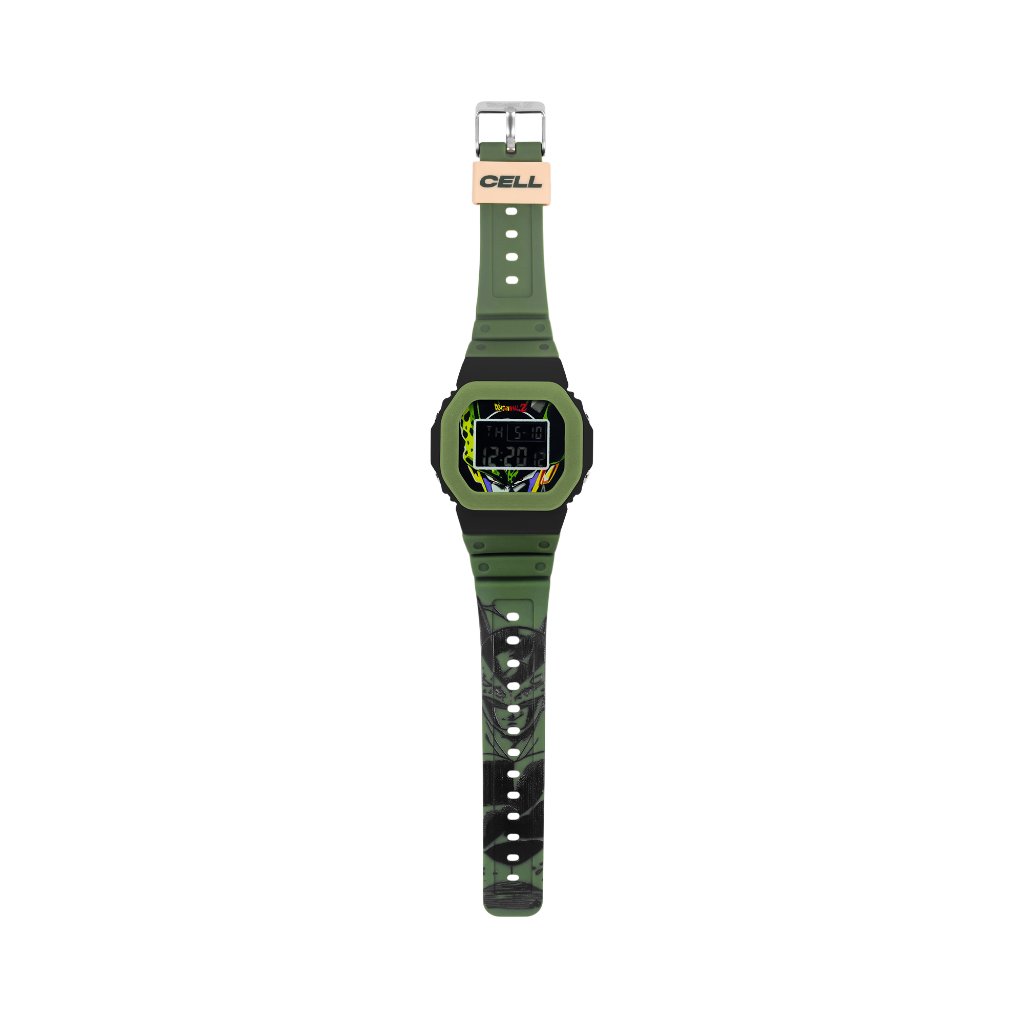 Almost Studio Dragon Ball Cell Digital Watch Water Resistant - Jam Tangan Tahan Air Special Edition