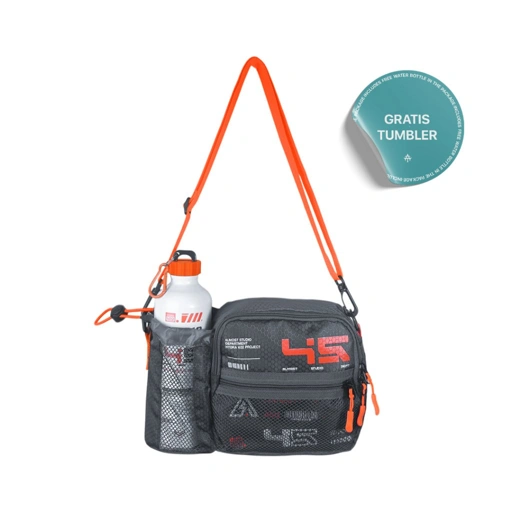 Almost Studio Hydra 2.0 Sling Bag Tumbler Black – Tas Selempang Botol Minum Grey