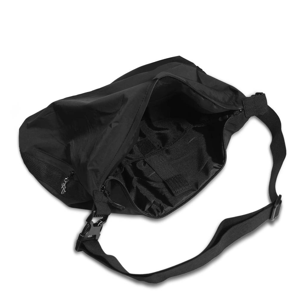 Almost Studio Espada Messenger Shoulder Bag Waterproof Black – Tas Selempang Tahan Air Hitam