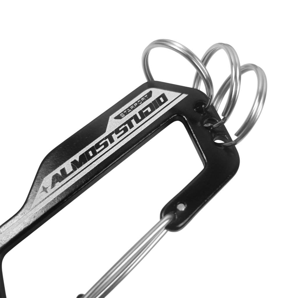 Almost Studio Stargate Carabiner Keychain – Gantungan Kunci Hanging Buckle