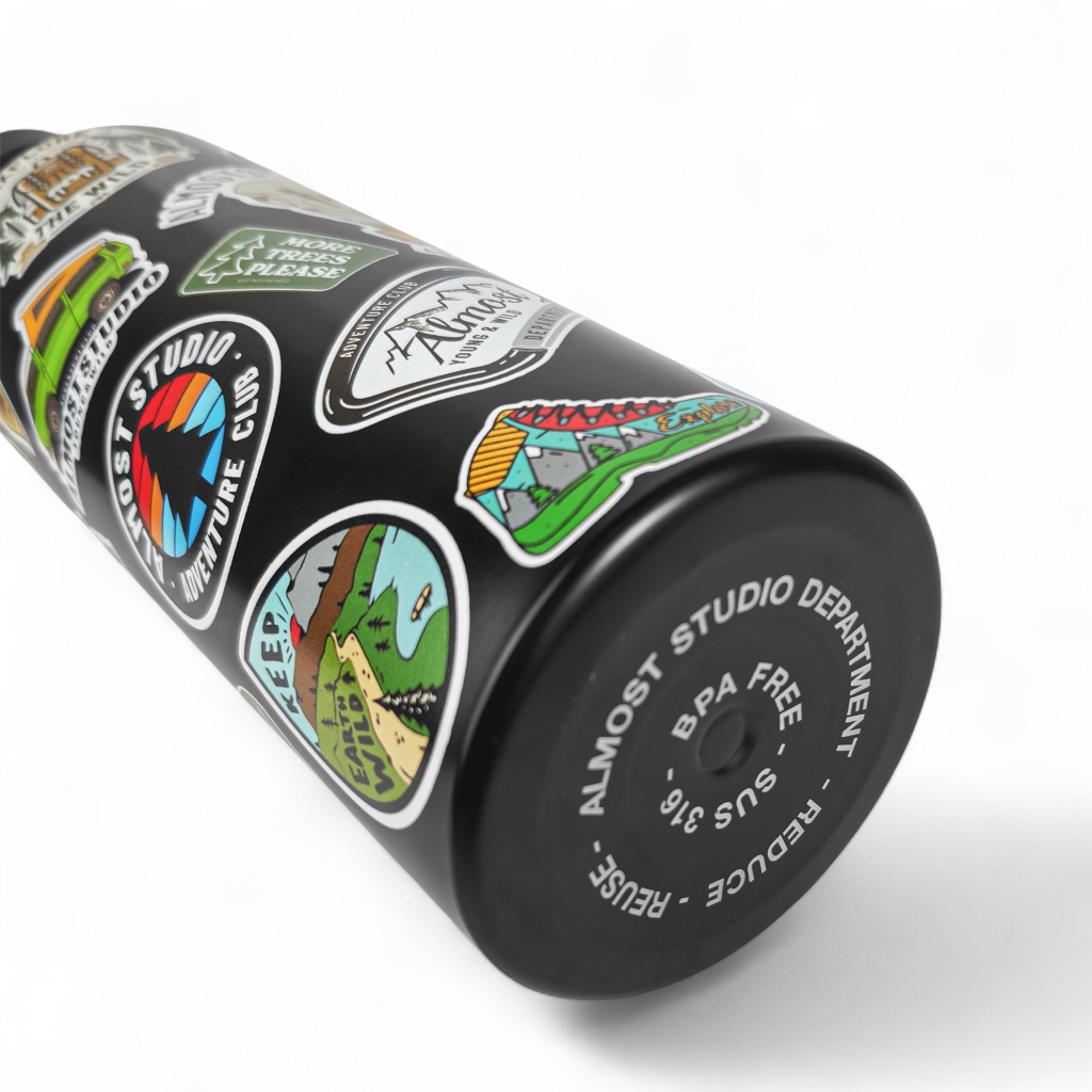 Almost Studio Nomad Thermos Cup Vacuum Insulated 750mL - Botol Tumbler Stainless Steel Tahan Panas dan Dingin