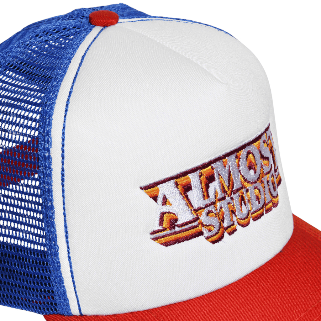 Almost Studio Topi Trucker - Dustin - Blue Red