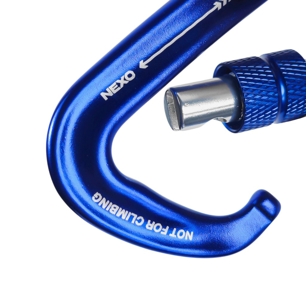 Almost Studio Carabiner Keychain – Gantungan Kunci Hanging Buckle Nexo Blue