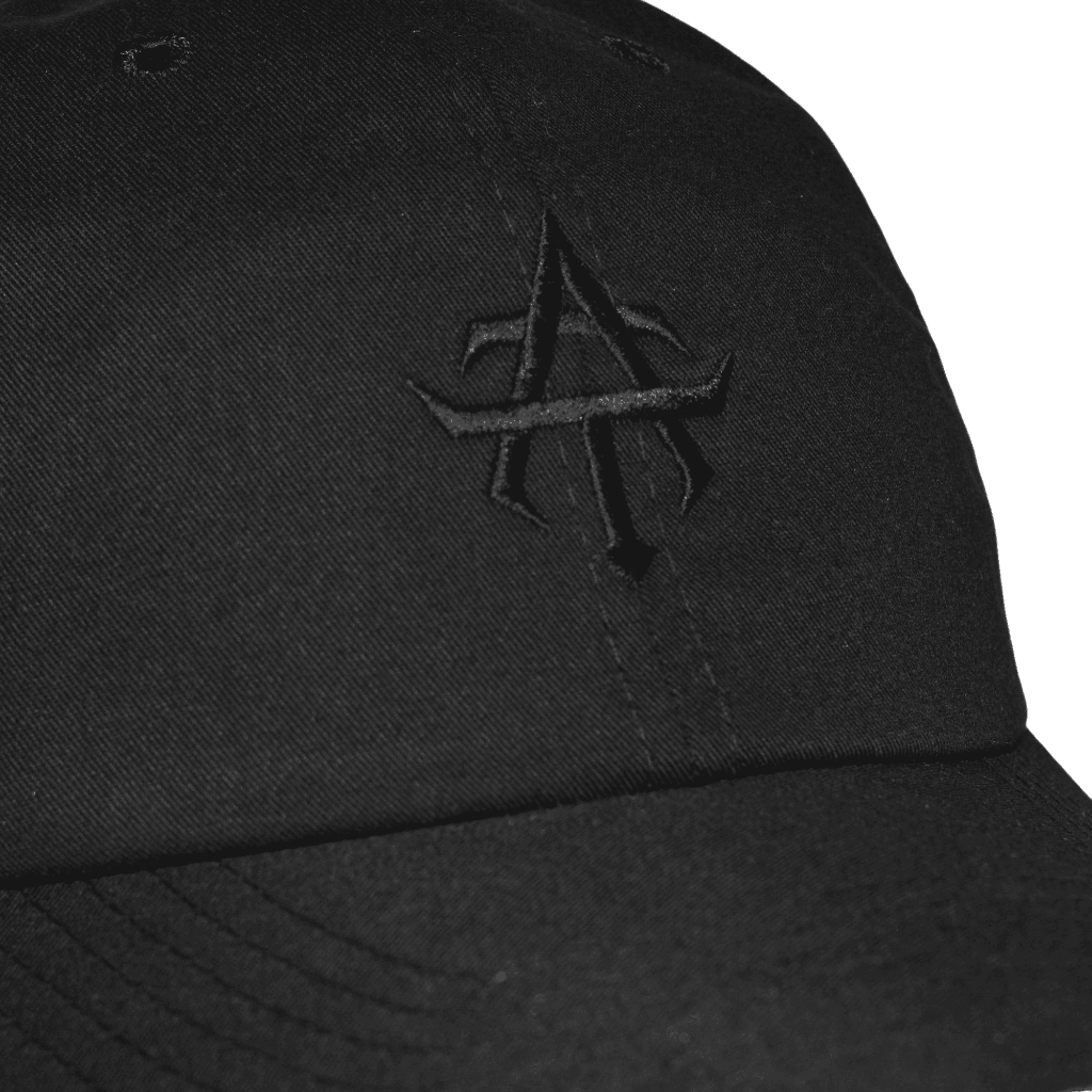 Almost Studio Stamp Topi Polo Cap - Black