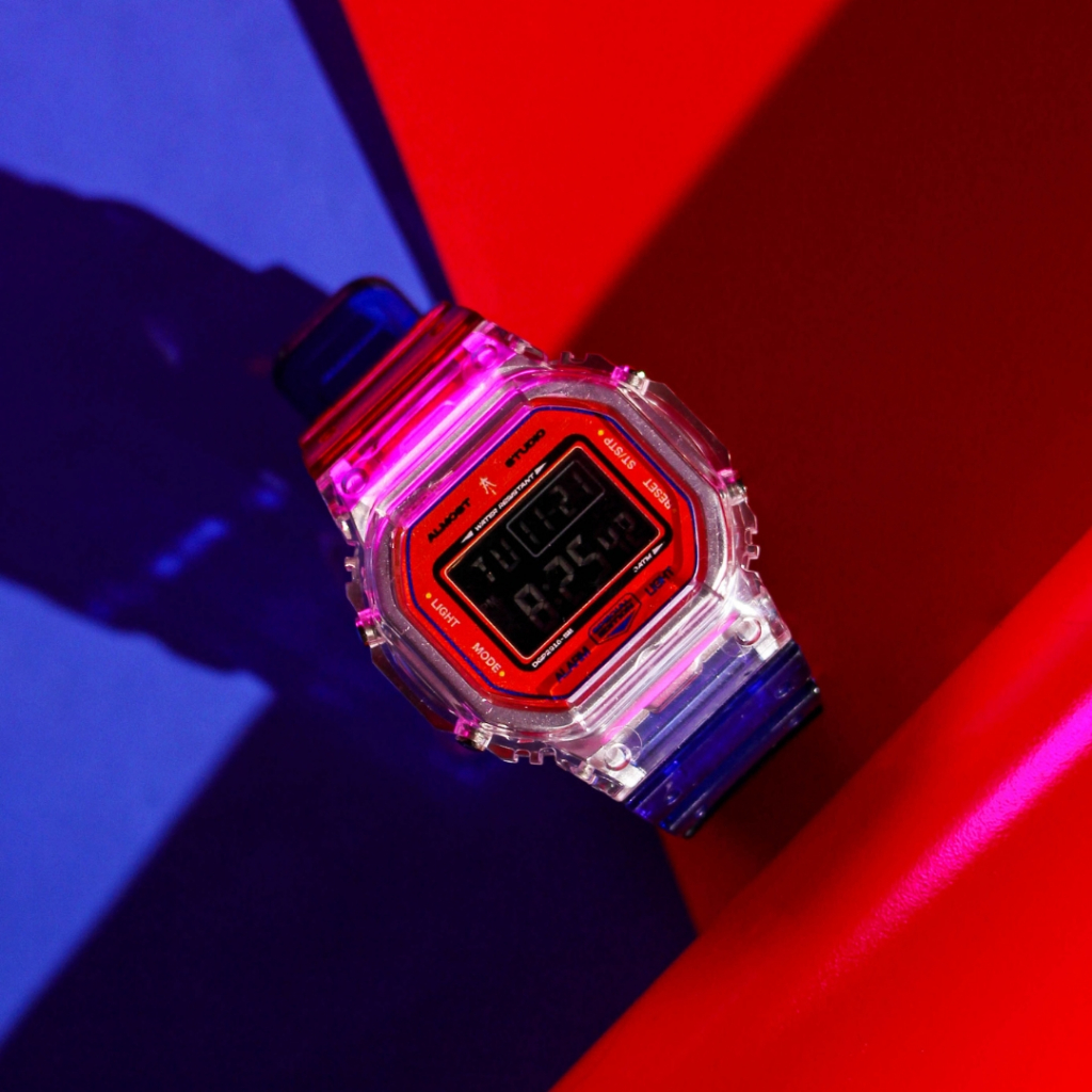 Almost Studio Stranger Shades Special Edition Digital Watch Water Resistant - Jam Tangan Digital Tahan Air