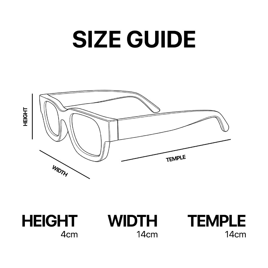 Almost Studio Hefty Black 2.0 Sunglasses - Kacamata