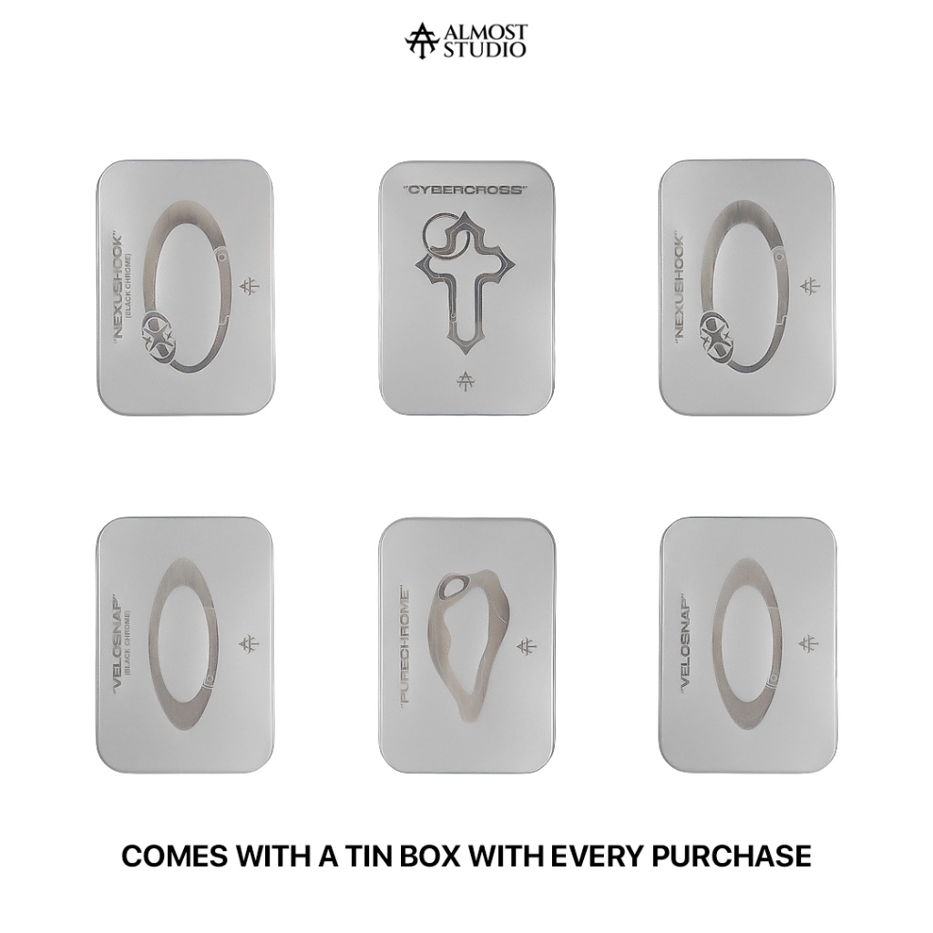Almost Studio Y2K Cosmicsnap Carabiner Keychain Collection– Bag Charm Gantungan Kunci Y2K Vintage