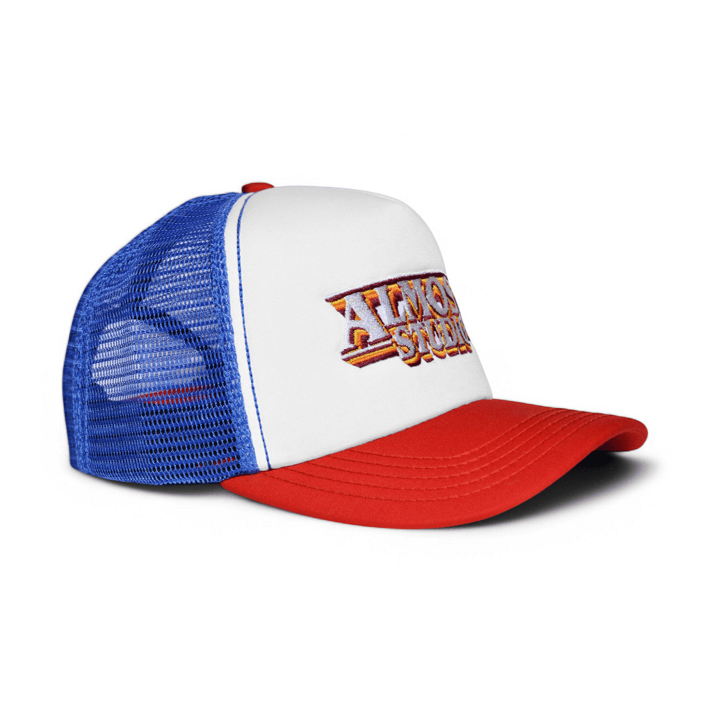 Almost Studio Topi Trucker - Dustin - Blue Red