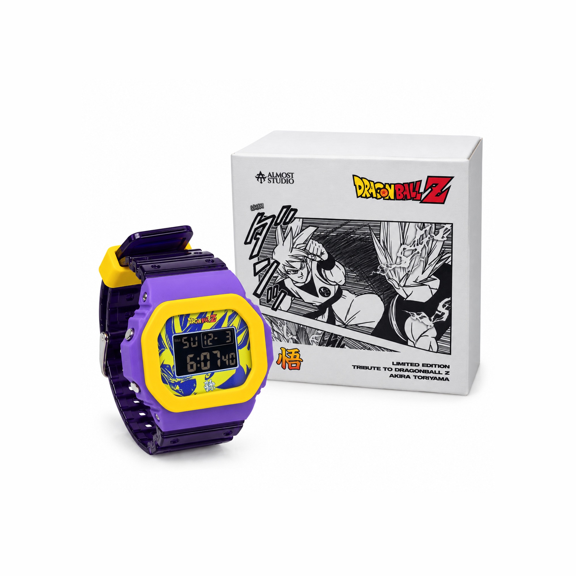 Almost Studio Dragon Ball Gohan Digital Watch Water Resistant - Jam Tangan Tahan Air Special Edition