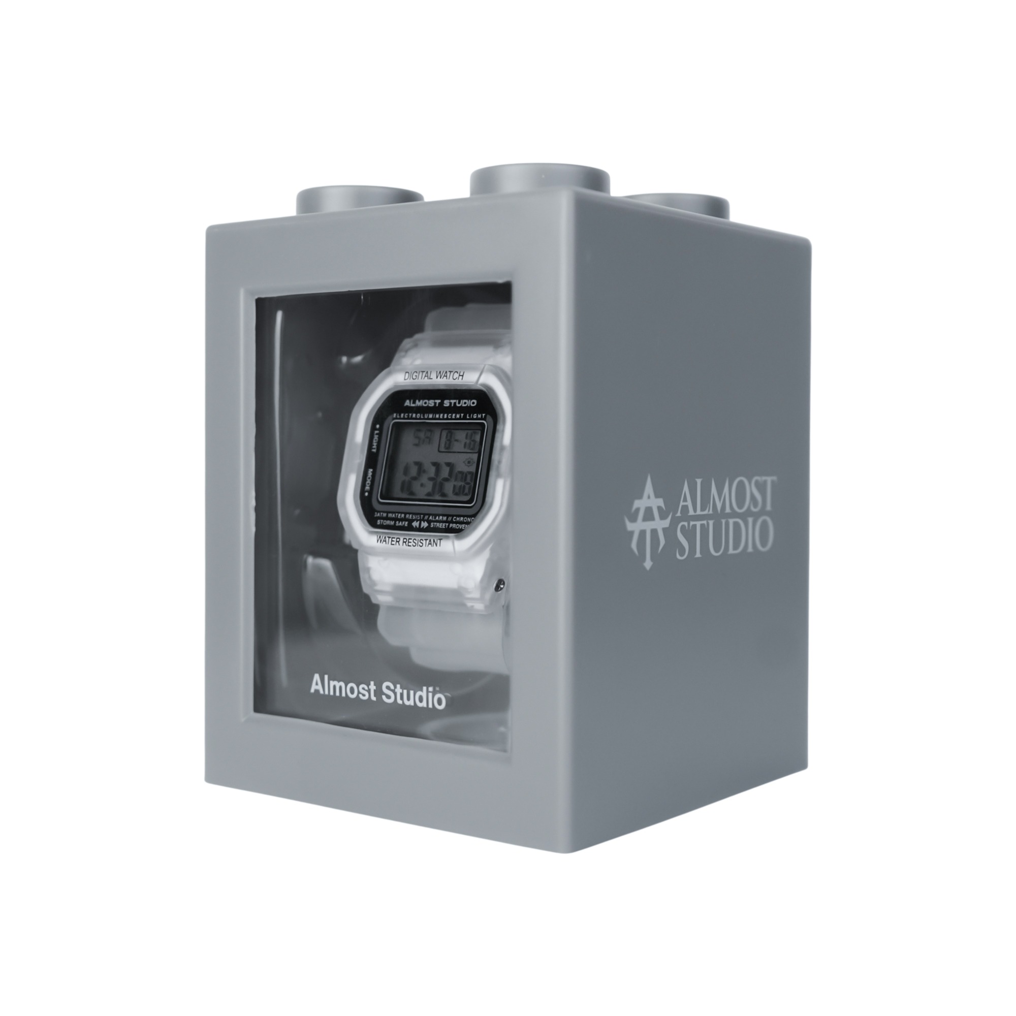 Almost Studio Blizzard Cloudy Series Digital Watch Water Resistant - Jam Tangan Digital Tahan Air