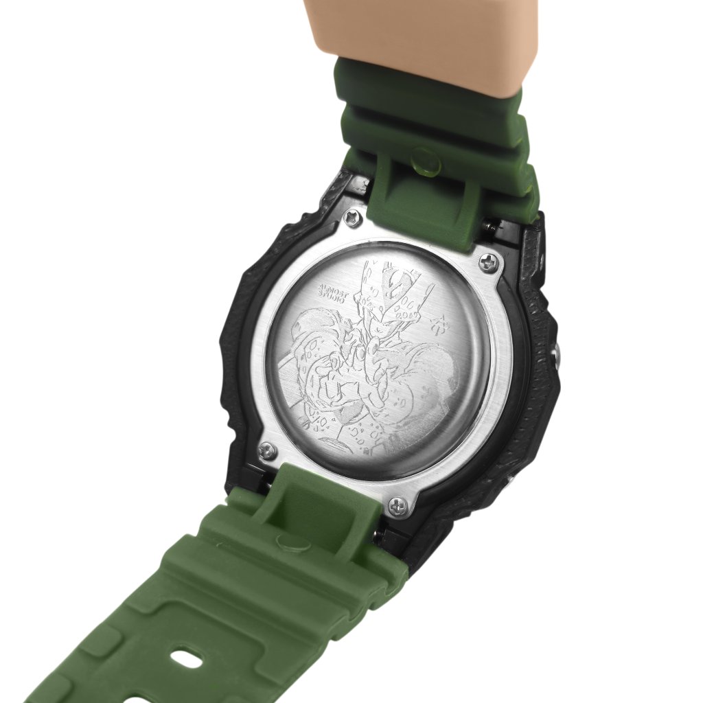 Almost Studio Dragon Ball Cell Digital Watch Water Resistant - Jam Tangan Tahan Air Special Edition