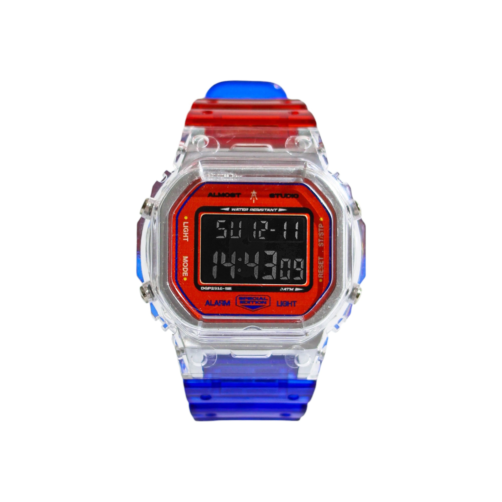 Almost Studio Stranger Shades Special Edition Digital Watch Water Resistant - Jam Tangan Digital Tahan Air