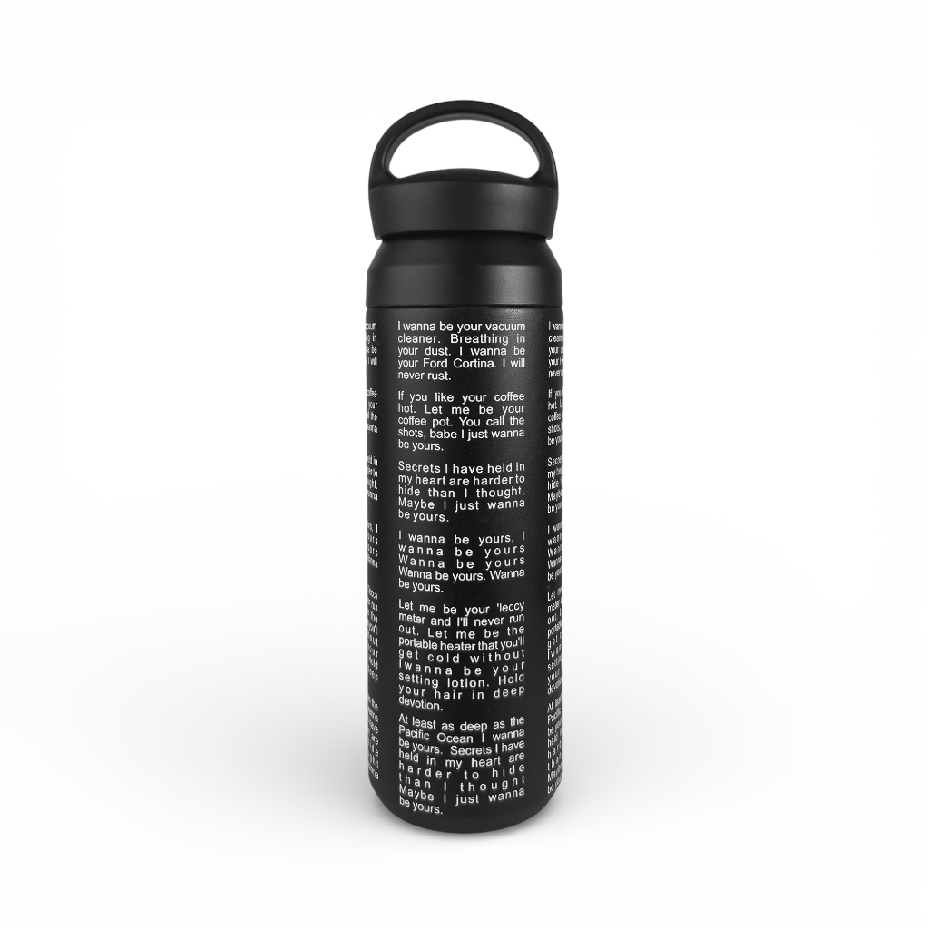 Almost Studio Arctic Black Thermos Cup Vacuum Insulated 500mL - Botol Tumbler Stainless Steel Tahan Panas dan Dingin