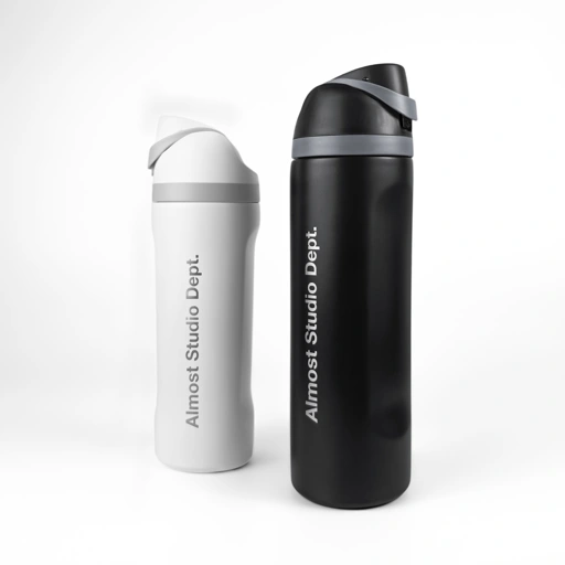 Almost Studio Sleek Thermos Cup Vacuum Insulated 500mL & 750mL - Botol Tumbler Stainless Steel Tahan Panas dan Dingin