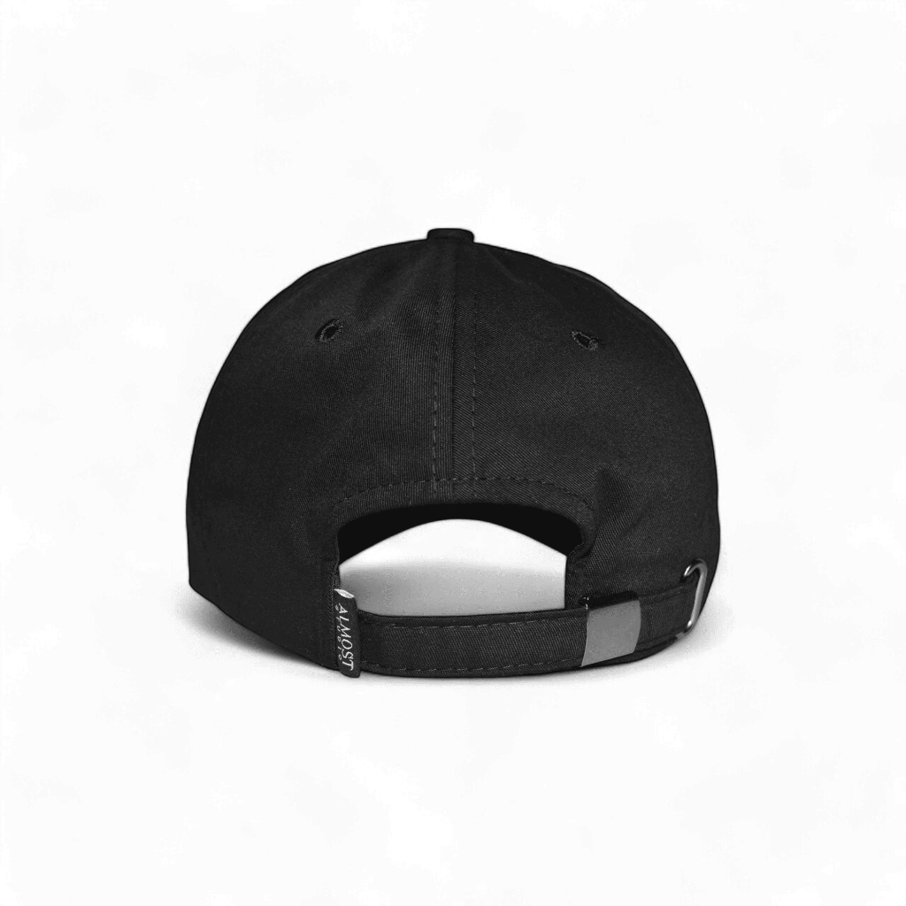 Almost Studio Baize Topi Polo Cap - Black