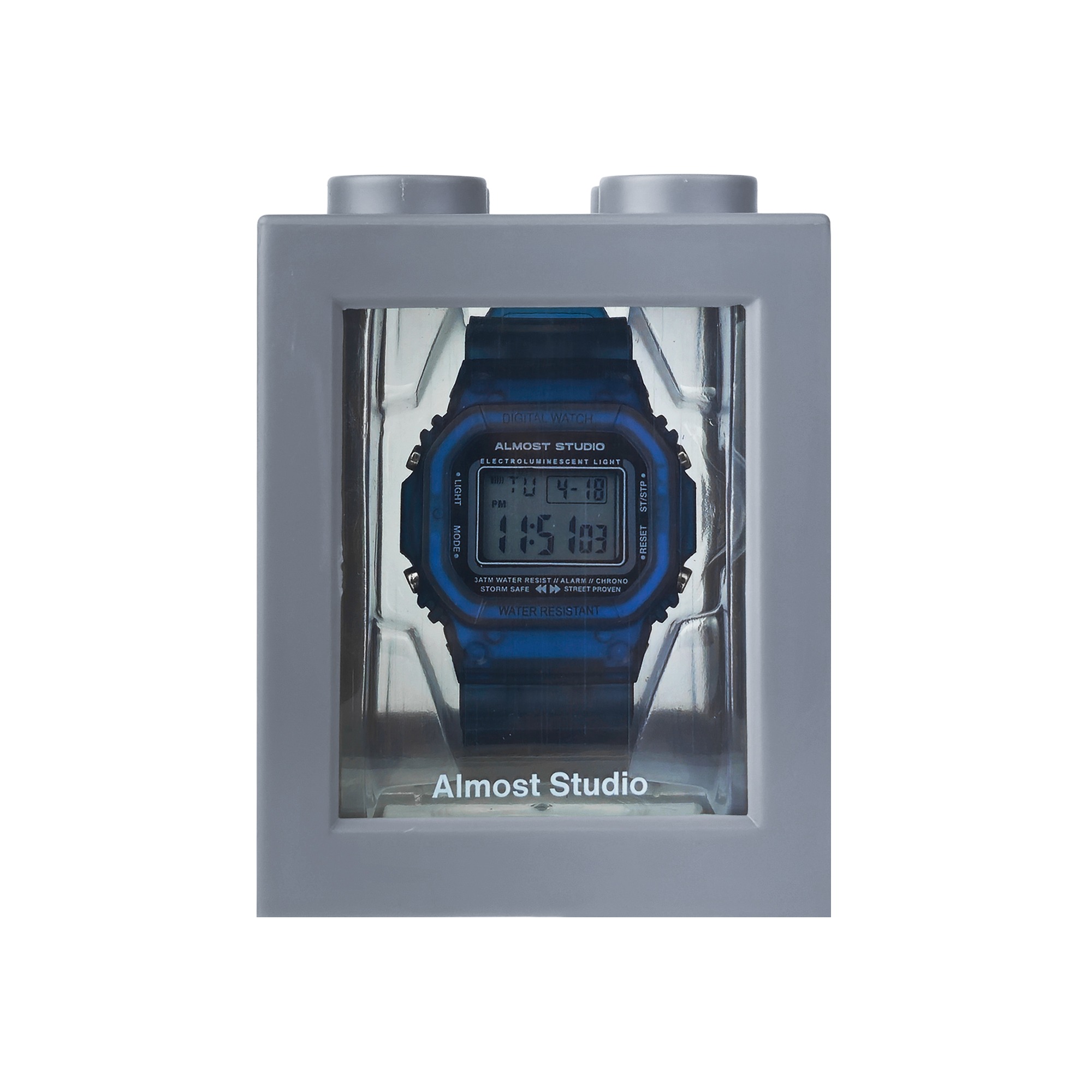 Almost Studio Abyss Cloudy Series Digital Watch Water Resistant - Jam Tangan Digital Tahan Air