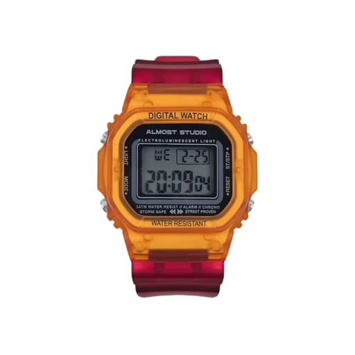 Almost Studio FireSnap Clearline Series Special Edition Digital Watch Water Resistant - Jam Tangan Digital Tahan Air