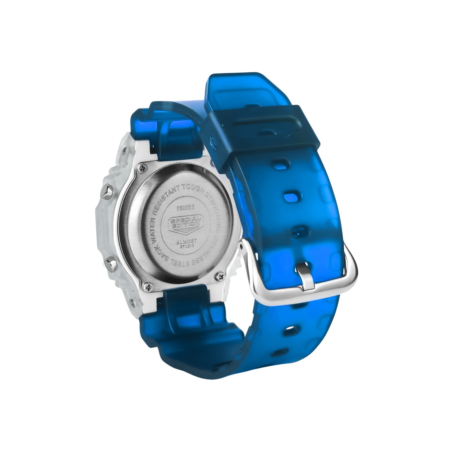 Almost Studio Iceblock Clearline Series Special Edition Digital Watch Water Resistant - Jam Tangan Digital Tahan Air