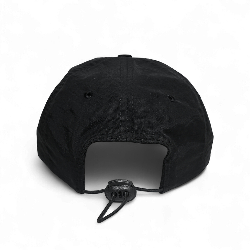 Almost Studio Motion Six Panel Runing Cap - Topi Olahraga Lari Black