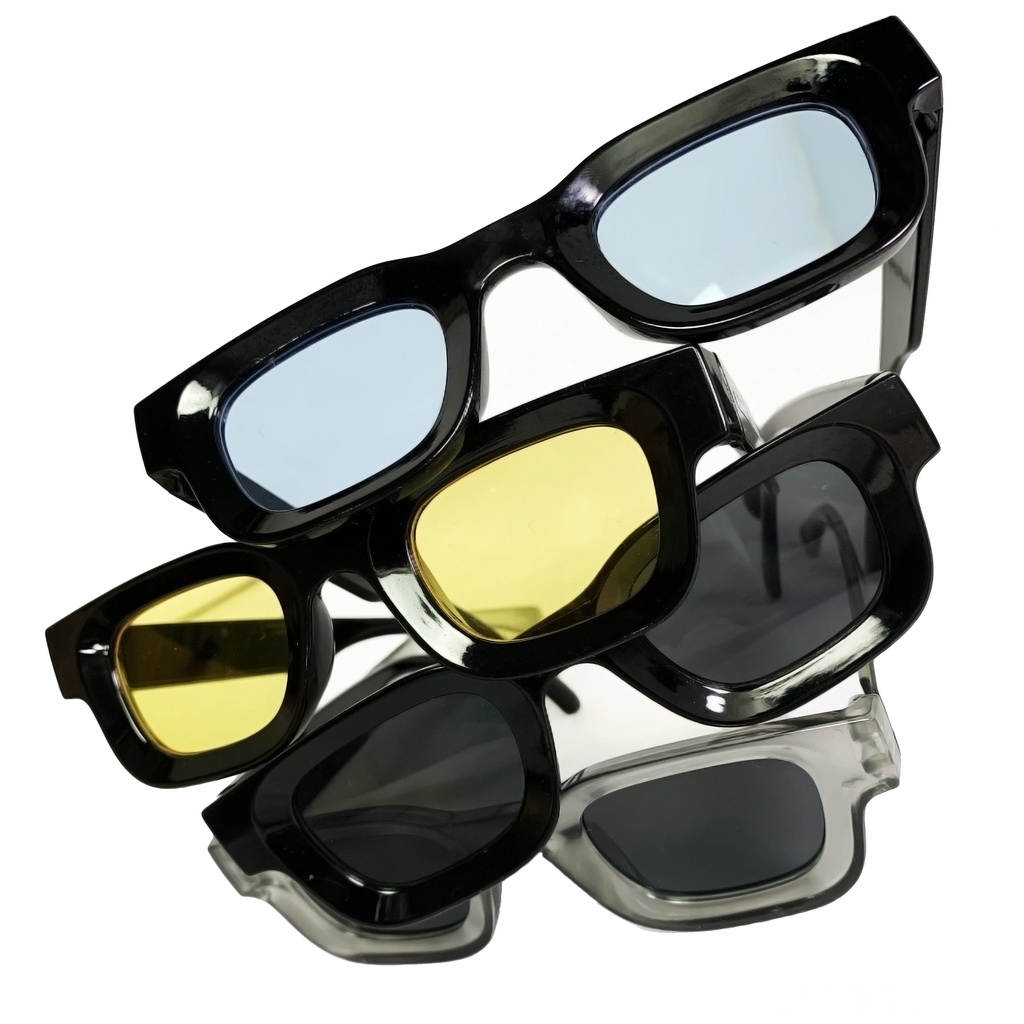 Almost Studio Hefty Black Sunglasses - Kacamata