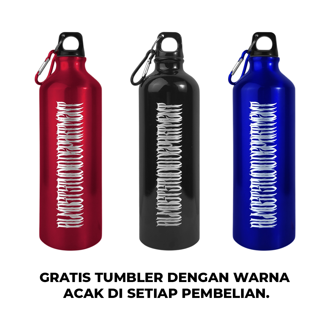 Almost Studio Hydra Sling Bag Tumbler Black – Tas Selempang Botol Minum Hitam