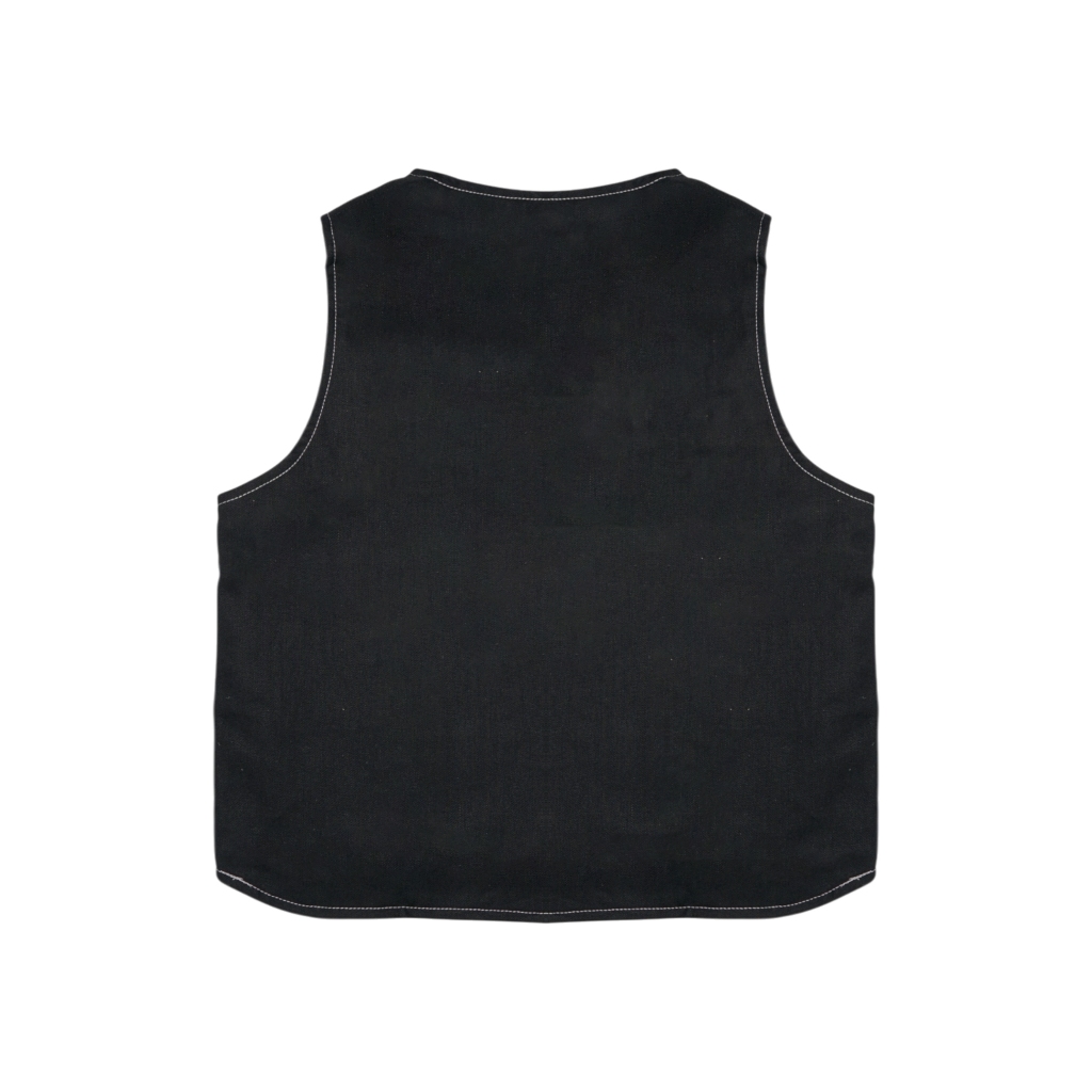 Almost Studio Vestige Denim Vest – Rompi Jeans Casual Oversized