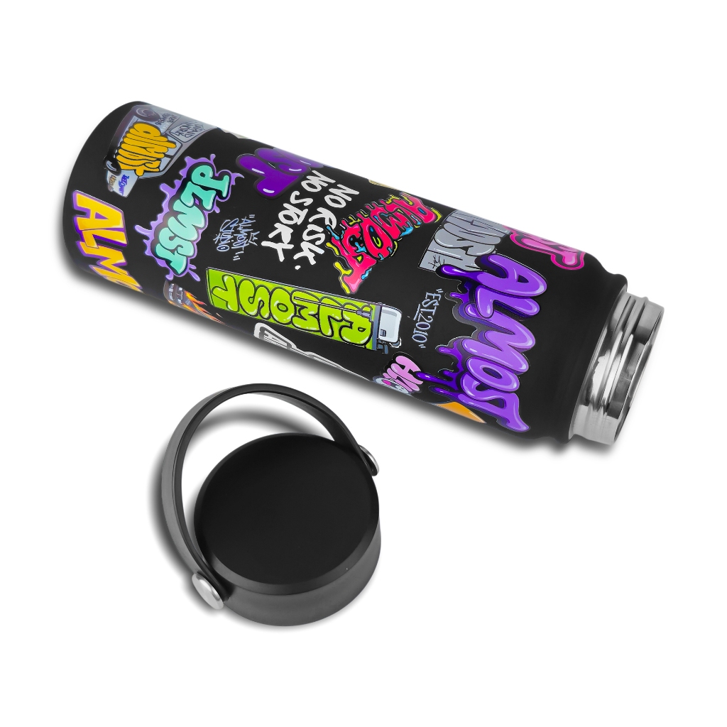 Almost Studio Vandal Thermos Cup Vacuum Insulated 800mL - Botol Tumbler Stainless Steel Tahan Panas dan Dingin