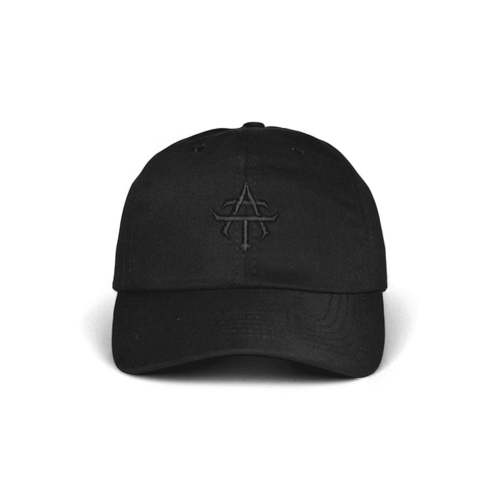 Almost Studio Stamp Topi Polo Cap - Black